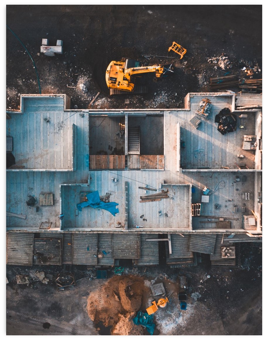 Proceso de remodelación y construcción